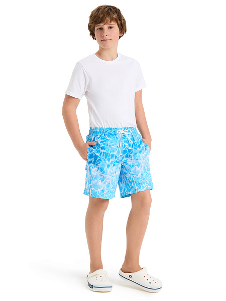 Шорты Swimwear для мальчика-подростка, цвет голубой, фото 1