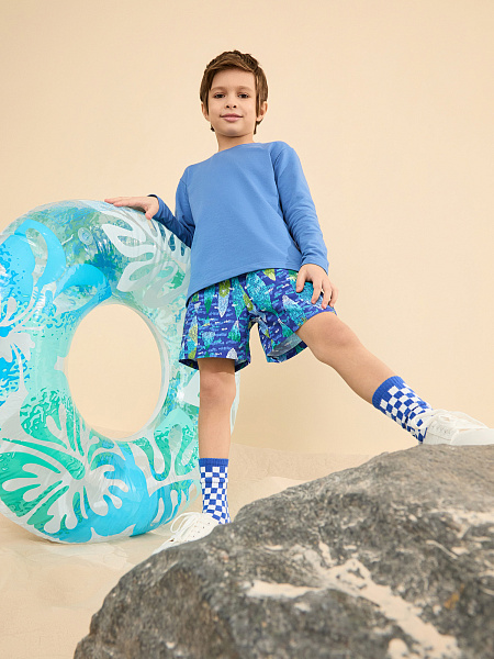 Шорты Swimwear для мальчика, цвет синий мулине, фото 6