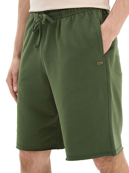 Шорты мужские Cotton, цвет олива, фото 3