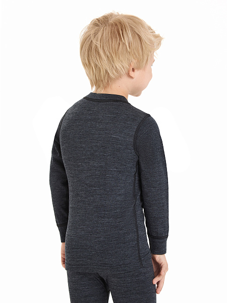 Термофутболка для мальчиков с длинным рукавом серии ACTIVE KIDS, двухслойное термобелье, фото 3