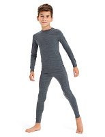 SOFT Комплект термобелья для мальчиков Серый меланж