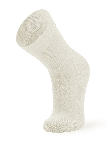 Термоноски детские шерстяные серии SOFT MERINO WOOL, цвет белый, фото 2