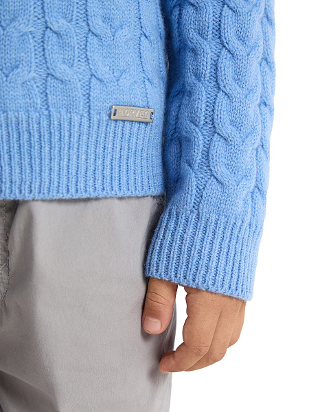 Кофта на молнии Super Fine Merino Wool, фото 4