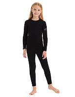 SOFT Комплект термобелья для девочек Черный