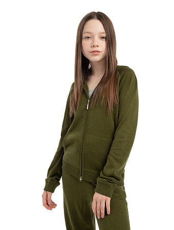 Костюм для девочек-подростков, цвет олива, фото 1