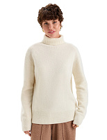 Свитер из пуха ангорского кролика Белый