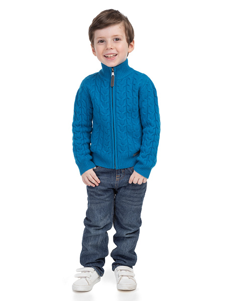 Кофта на молнии Super Fine Merino Wool, фото 2