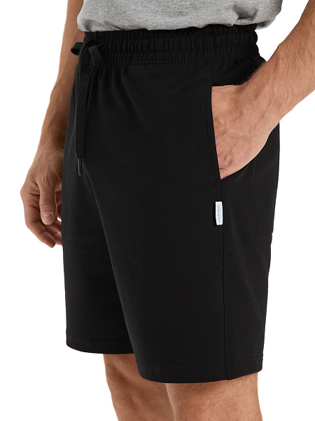 Шорты Cotton ORGANOMICA мужские укороченные, цвет черный, фото 4
