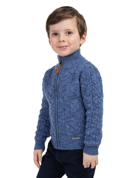 Кофта на молнии Super Fine Merino Wool, фото 3