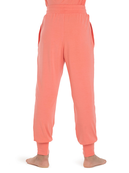 Джоггеры серии Bamboo для девочки, цвет коралловый, фото 5