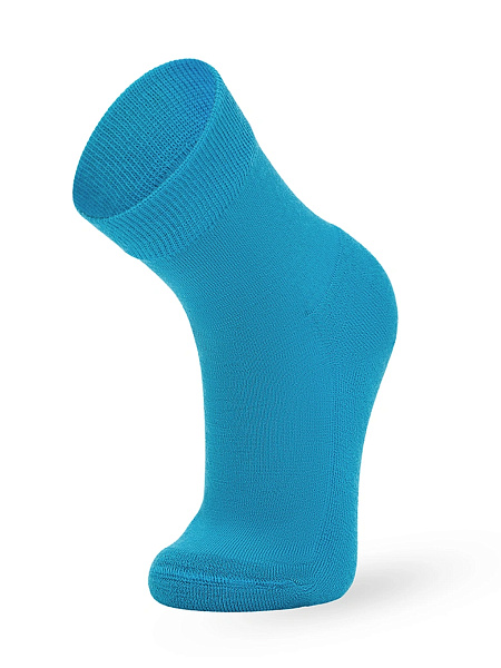 Термоноски детские шерстяные серии SOFT MERINO WOOL, цвет бирюзовый, фото 2