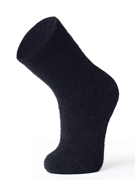 Носки детские из шерсти мериноса серии "-60°C", цвет черный, фото 2