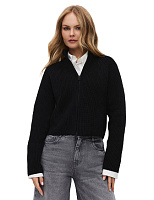 Кардиган на молнии Черный