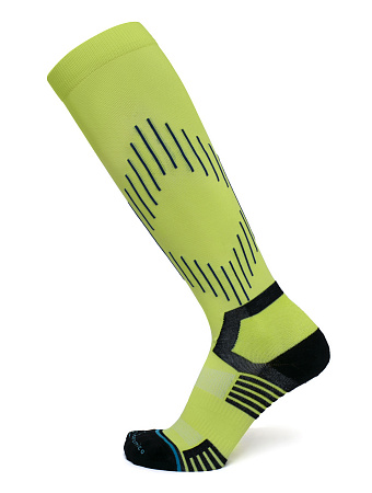 Гольфы мужские ORGANOMICA Sport, цвет лайм, фото 1