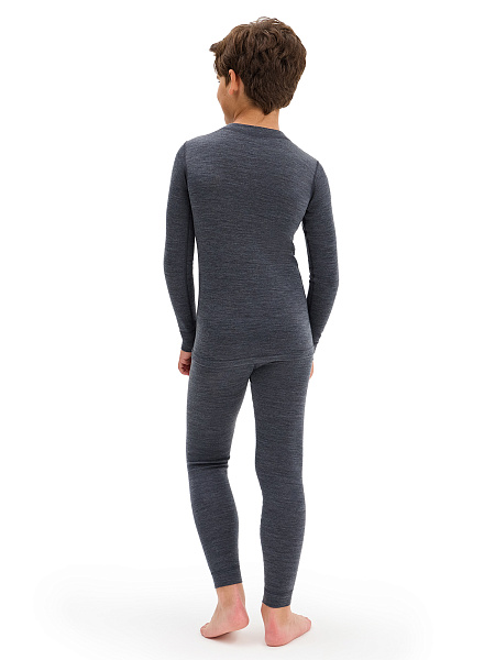 SOFT Комплект термобелья для мальчиков, цвет темно-серый, фото 2