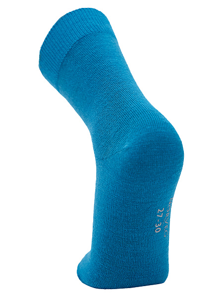 Термоноски детские шерстяные серии SOFT MERINO WOOL, цвет голубой, фото 3