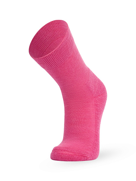 Термоноски детские шерстяные серии SOFT MERINO WOOL, цвет розовый, фото 2