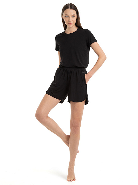 Футболка женская серии Bamboo, цвет черный, фото 2