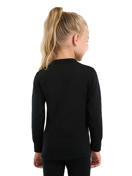 Термофутболка детская для девочек с длинным рукавом серии ACTIVE KIDS, двухслойное термобелье, фото 3