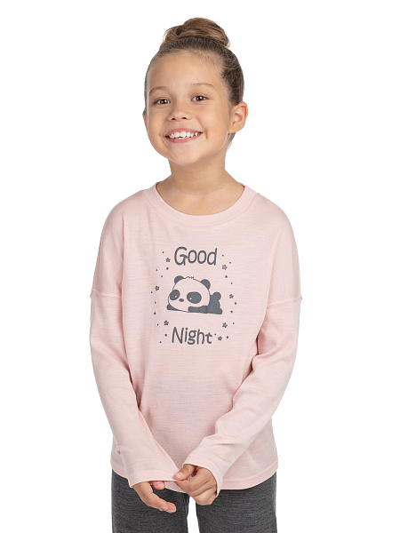 Пижама для девочки из шерсти мериносов, фото 2