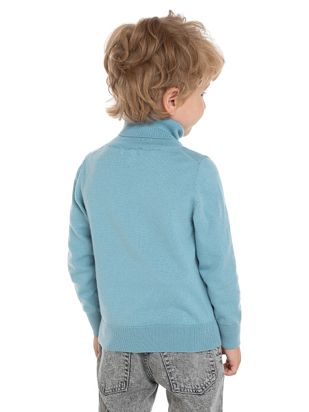 Свитер Cash Touch детский для мальчиков, цвет голубой пепельный, фото 4