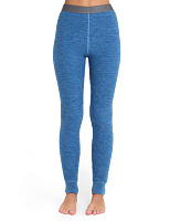 Термолеггинсы для девочек - подростков серии "-60°C" Джинс меланж