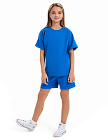 Футболка для девочки ORGANOMICA Cotton Ультрамарин