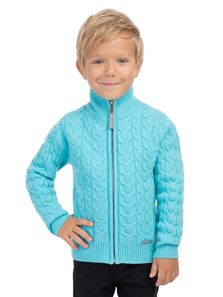 Кофта на молнии Super Fine Merino Wool, фото 1