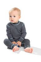 Термофутболка детская с длинным рукавом серии SOFT Серый