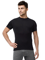 Термофутболка мужская с коротким рукавом серии SOFT. Размер XL-XXL Черный