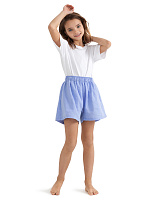 Шорты для девочек-подростков серии LINEN Лаванда