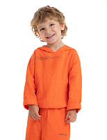 Худи из 100% льна для мальчиков Оранжевый
