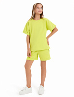 Шорты для девочки ORGANOMICA Cotton Лайм