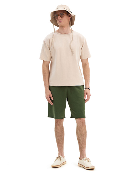 Шорты мужские Cotton, цвет олива, фото 6