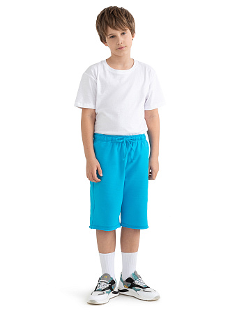 Шорты детские для мальчика Cotton, цвет бирюзовый, фото 1