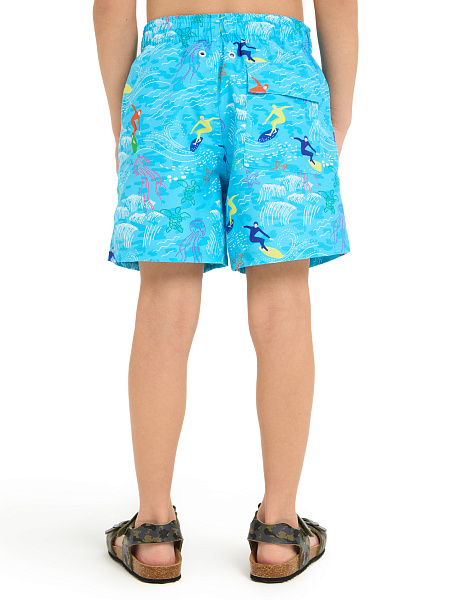 Шорты Swimwear для мальчика, цвет бирюзовый, фото 3