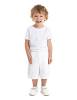 Шорты-бермуды из 100% льна для мальчиков Белый