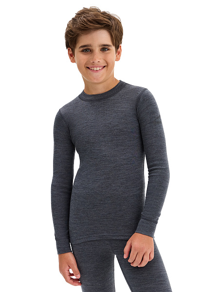 SOFT Комплект термобелья для мальчиков-подростков, цвет темно-серый, фото 4