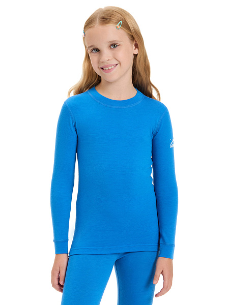 Термофутболка детская для девочек серии SOFT. Знак Woolmark, фото 1