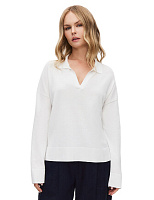 Джемпер-поло женский Белый