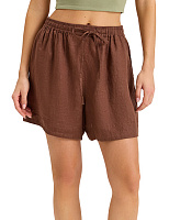 Шорты женские короткие серии LINEN Кофе