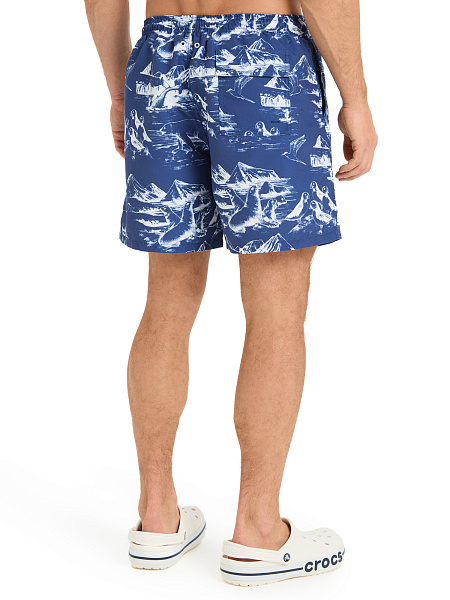 Шорты плавательные, цвет синий мулине, фото 3