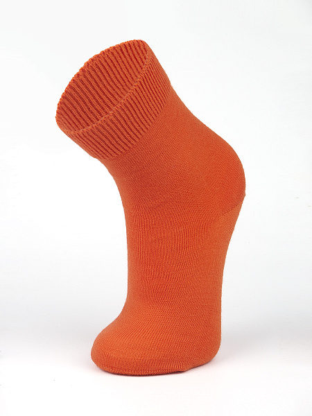 Термоноски детские шерстяные серии MERINO WOOL, цвет оранжевый, фото 2