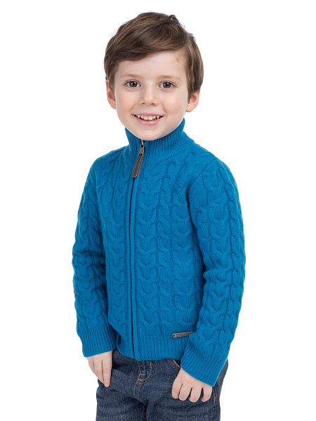 Кофта на молнии Super Fine Merino Wool, фото 3