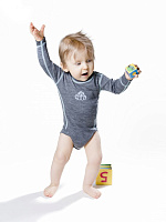 Термободи детское с длинным рукавом серии SOFT Серый