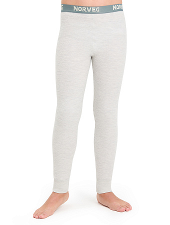 Термобелье кальсоны для мальчиков-подростков серии "-60°C", цвет жемчуг, фото 1