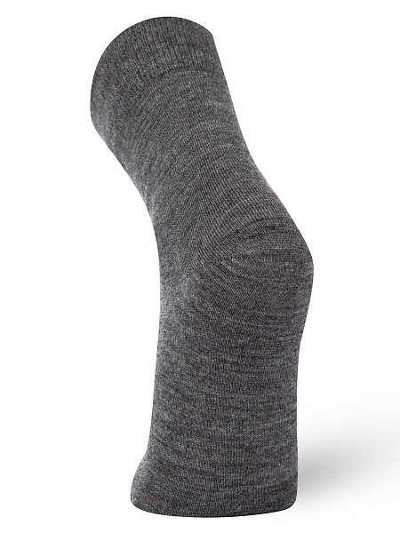 Термоноски Island Cup на каждый день детские, цвет серый меланж, фото 3