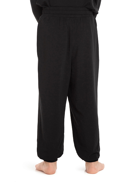 Брюки серии Bamboo для мальчика-подростка, цвет черный, фото 5