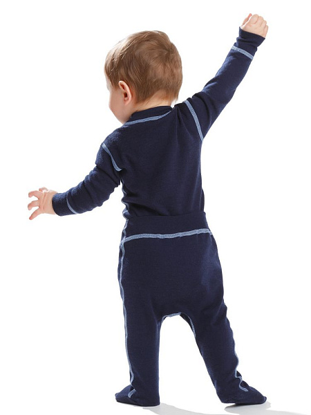 Ползунки детские серии SOFT, цвет синий, фото 5