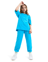 Брюки-джоггеры подростковые серии Cotton Бирюзовый
